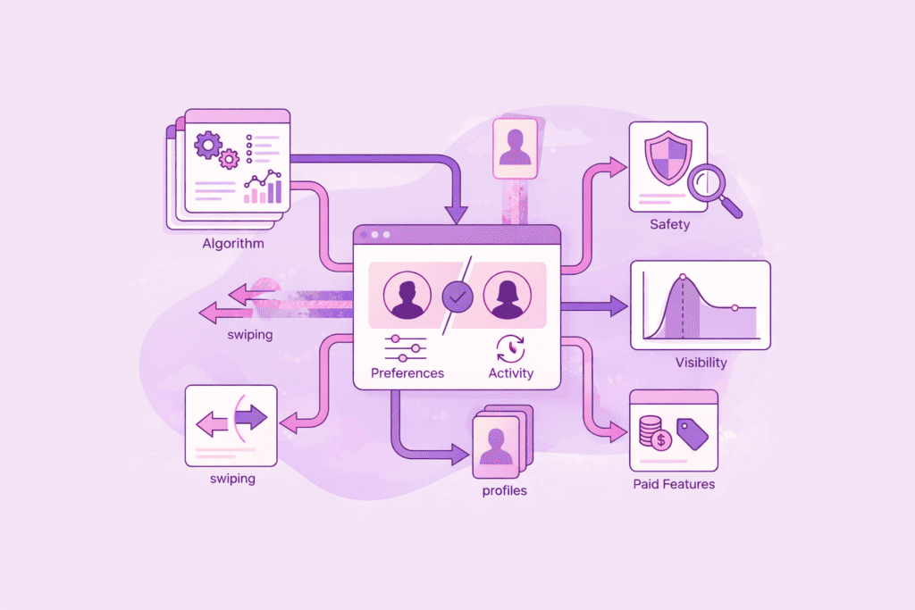 How Dating Apps Work in 2026: Algorithms, Visibility & Safety Explained