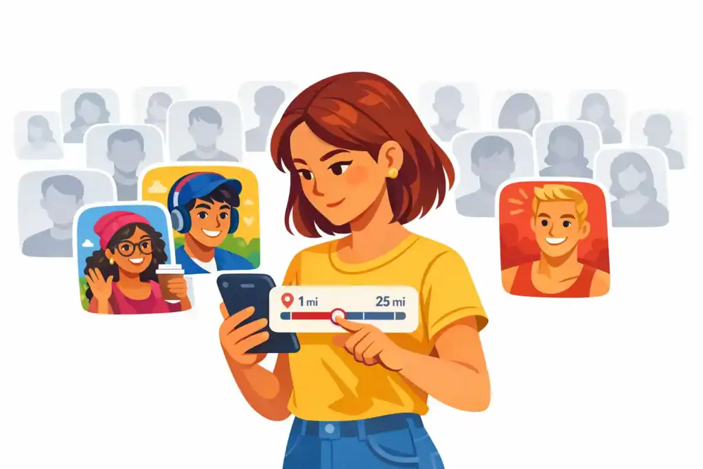 Tinder algorithm reset — adjusting distance and preference settings to change who sees your profile