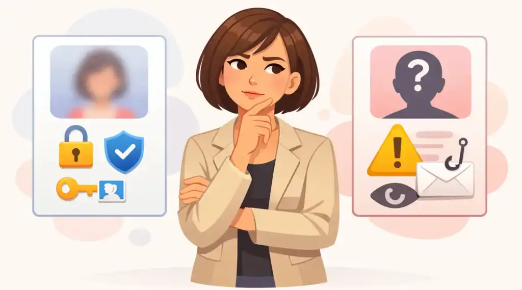 Ashley Madison review of verified profiles versus suspicious accounts and automated messages